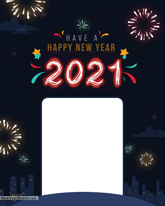 Happy New Year 2021 Frame